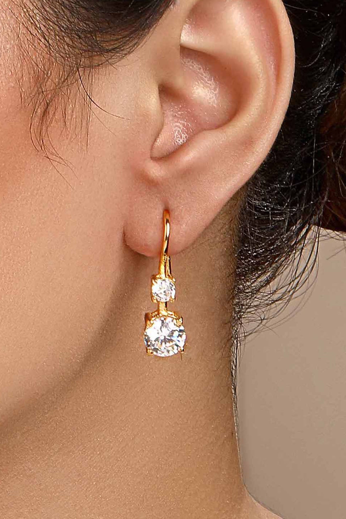 Buy Gold Plated Fish Lock Danglers by Sica for women online at ScrollnShops